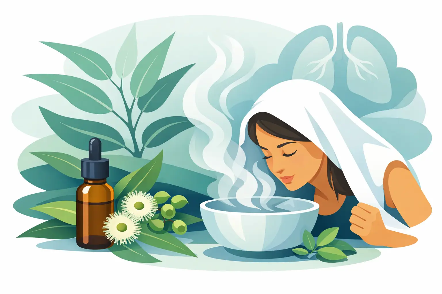 Eukalyptusöl für Inhalation richtig nutzen