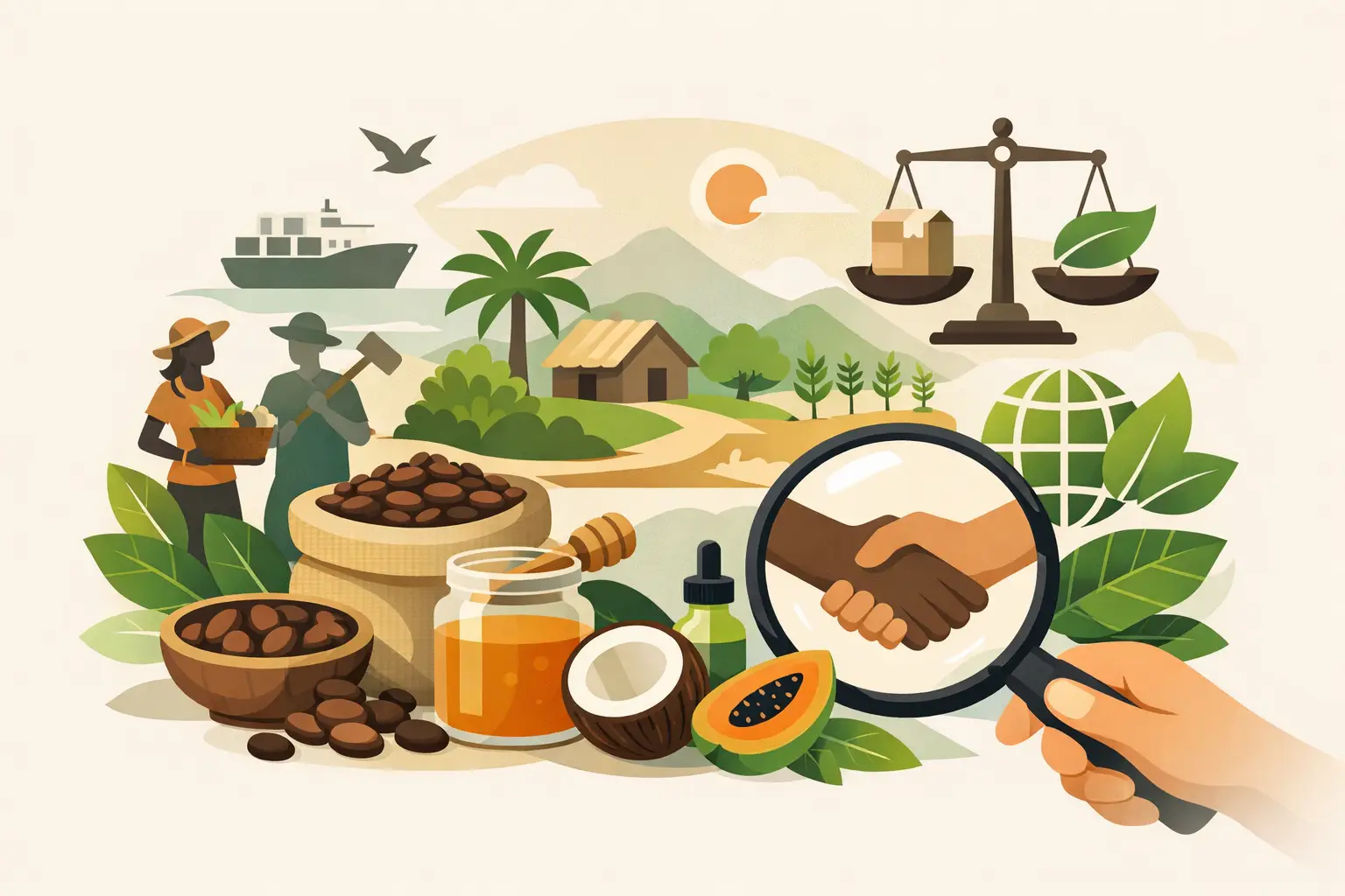 Fair gehandelte Naturprodukte erkennen