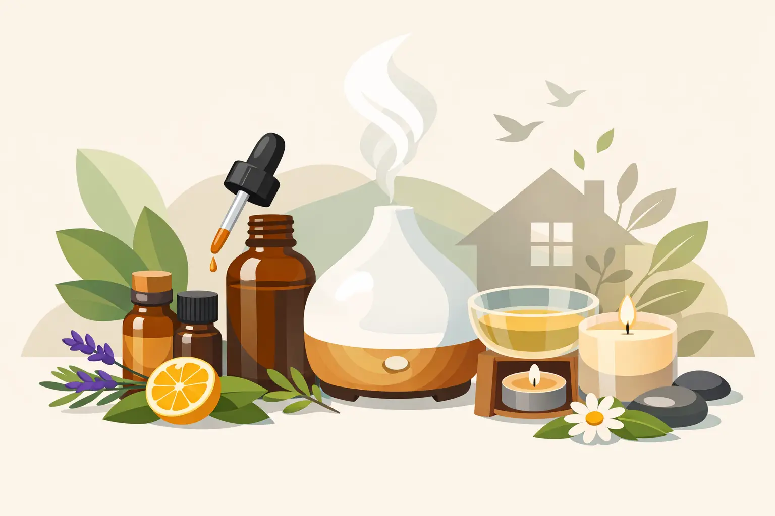 Leitfaden für Bio-Aromapflege zuhause